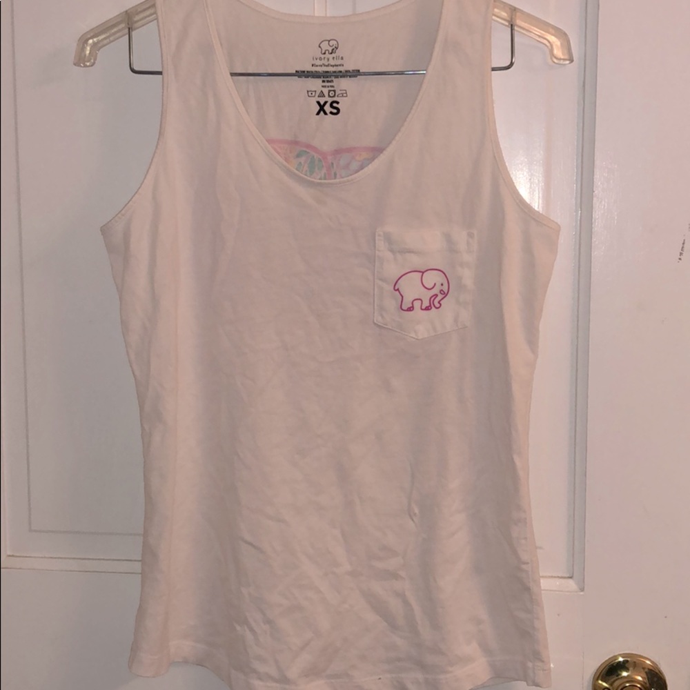 Ivory Ella Tank Top